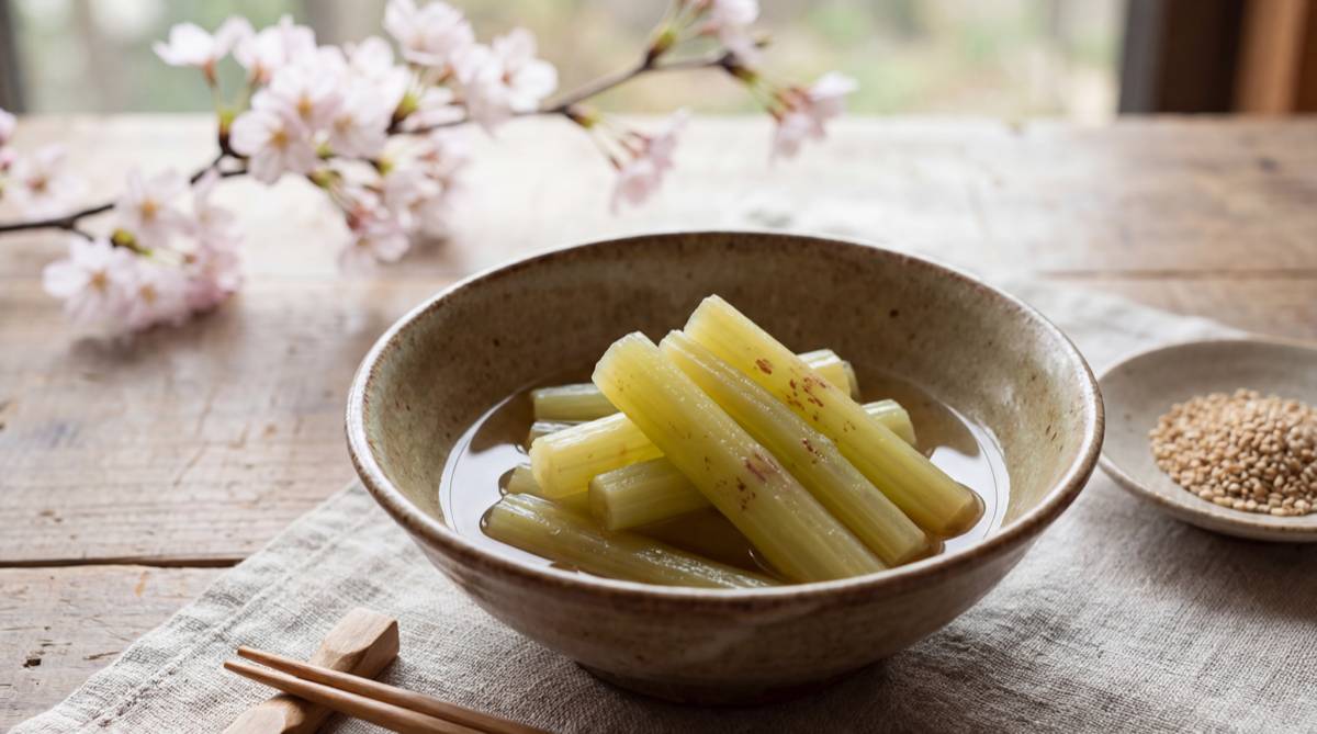 春の訪れ ふきの煮物
