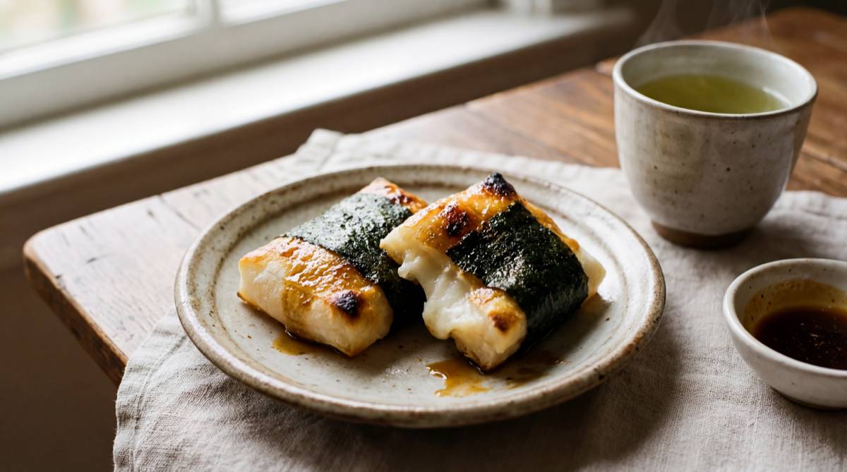 餅の磯辺焼き