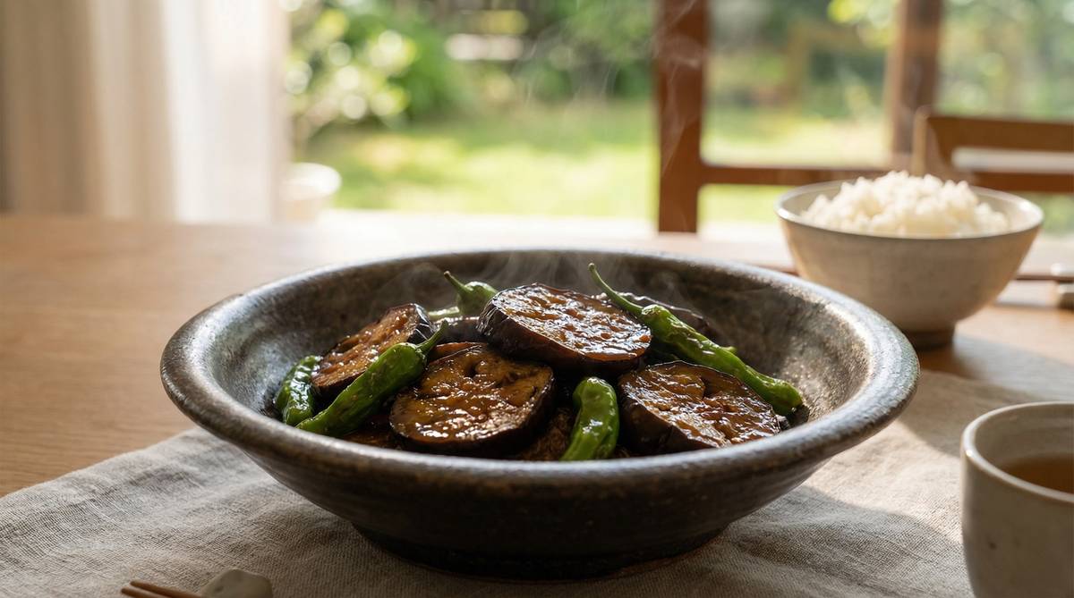 ナスのあぶら味噌