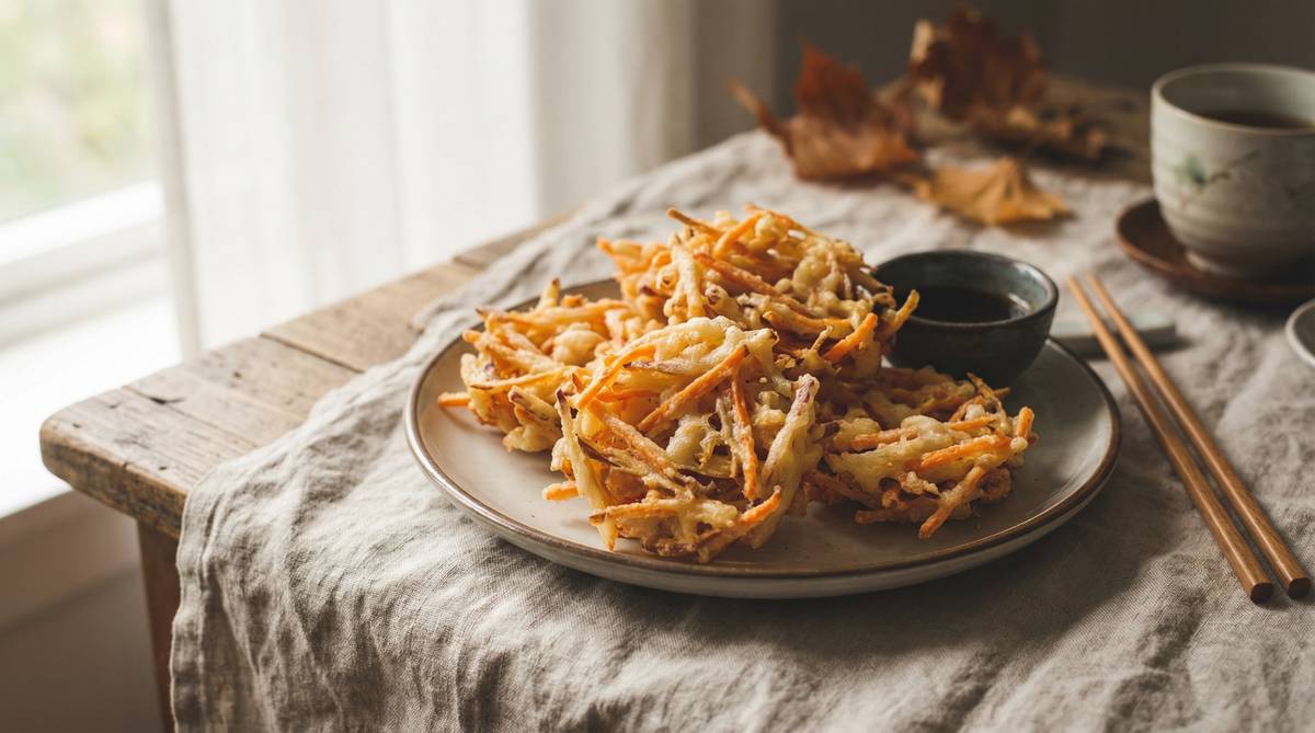 さつまいものかき揚げ